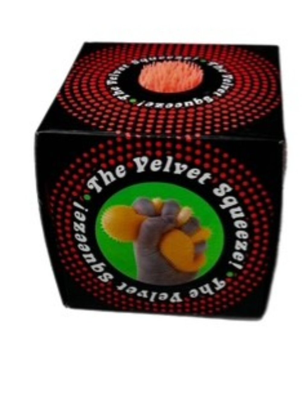 Schylling NeeDoh Fuzzball Orange Authentic New in Sealed Box! - Picture 2 of 4
